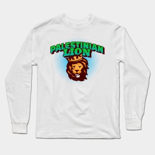 Palestinian Lion Long Sleeve T-Shirt